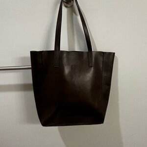 GAP Dark Brown Tote Bag